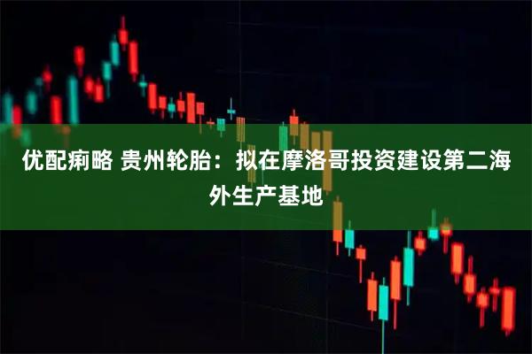 优配痢略 贵州轮胎：拟在摩洛哥投资建设第二海外生产基地