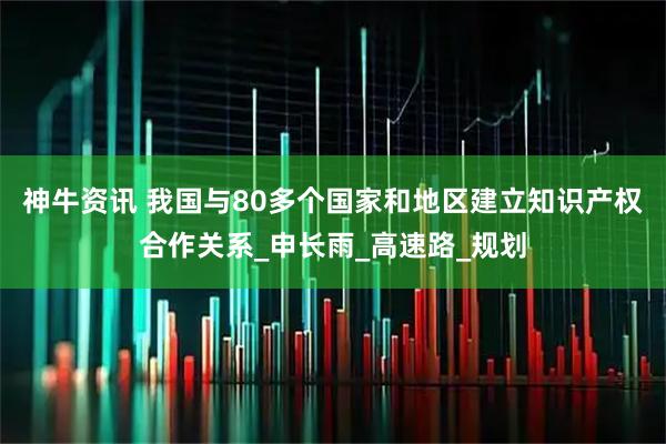神牛资讯 我国与80多个国家和地区建立知识产权合作关系_申长雨_高速路_规划